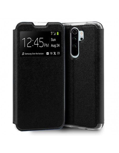 Funda libro soporte TPU Xiaomi Redmi Note 8 Pro negra