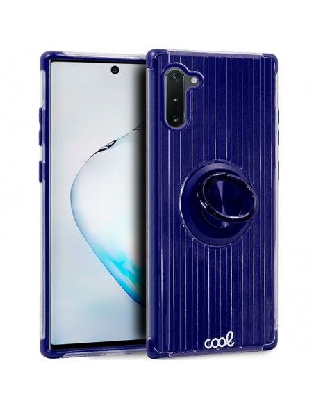 Carcasa reforzada cama TPU Samsung N970 Galaxy Note 10 Hard Anilla Azul