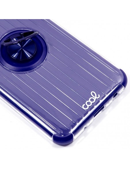 Carcasa reforzada cama TPU Samsung N970 Galaxy Note 10 Hard Anilla Azul