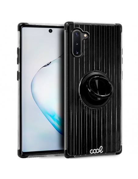 Carcasa reforzada cama TPU Samsung N970 Galaxy Note 10 Hard Anilla Negro