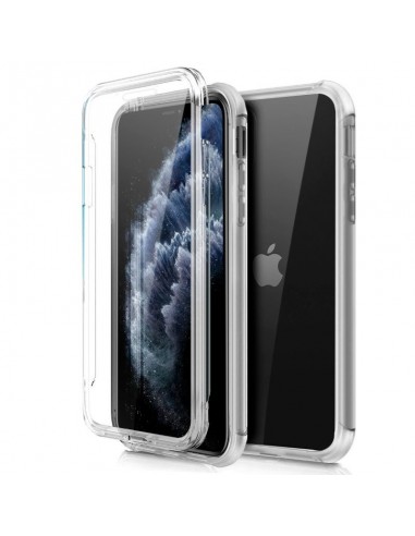 Funda gel TPU 3D iPhone 11 Pro transparente (Frontal + trasera)