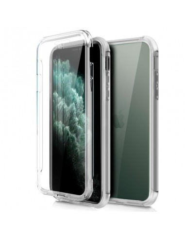 Funda gel TPU 3D iPhone 11 Pro Max transparente (Frontal + trasera)