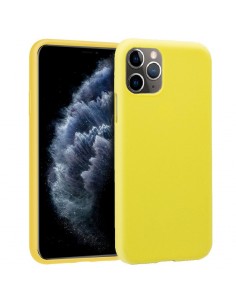 Funda gel TPU iPhone 11 Pro amarilla