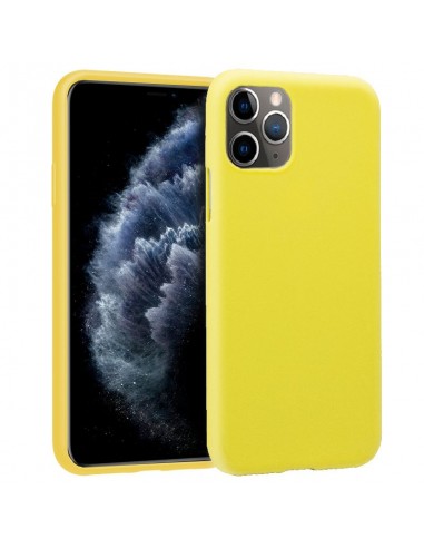 Funda gel TPU iPhone 11 Pro amarilla