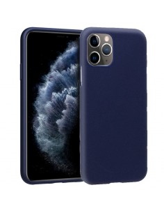 Funda gel TPU iPhone 11 Pro azul marino
