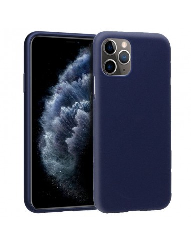 Funda gel TPU iPhone 11 Pro azul marino