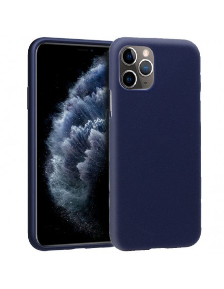 Funda gel TPU iPhone 11 Pro azul marino