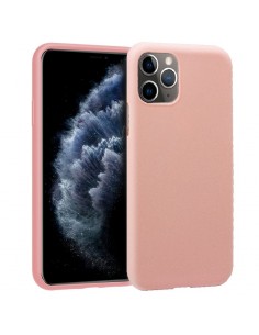 Funda gel TPU iPhone 11 Pro rosa claro