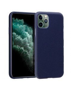 Funda gel TPU iPhone 11 Pro Max azul marino