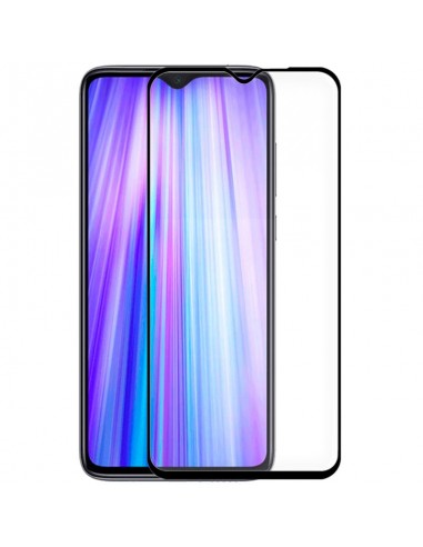 Protector pantalla vidrio templado Xiaomi Redmi Note 8 Pro (Full 3D negro)