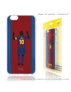 Carcasa TPU Apple iPhone X / iPhone XS diseño Dios 10 Blaugrana