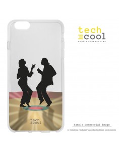 Carcasa TPU transparente Apple iPhone XS Max diseño Baile Pulp Fiction