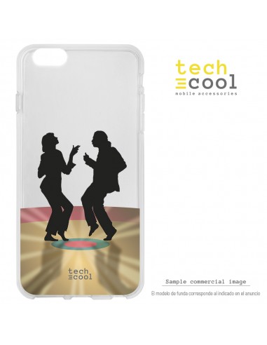 Carcasa TPU transparente Apple iPhone XS Max diseño Baile Pulp Fiction