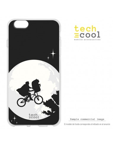 Carcasa TPU Apple iPhone XS Max diseño Bicicleta Mi Casa Extraterrestre