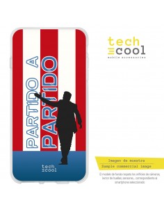 Carcasa TPU Apple iPhone 7 / 8 / SE (2020) diseño Rojiblanca Partido a Partido