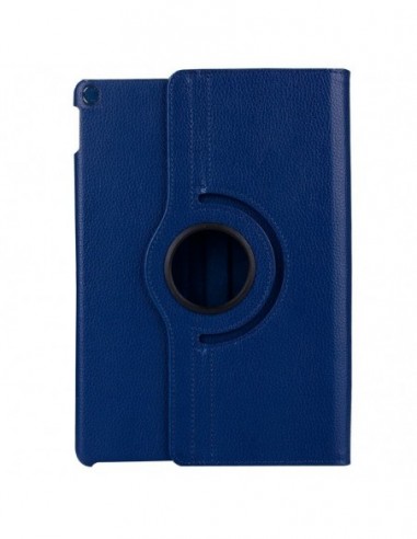 Funda soporte giratorio iPad (2019/2020) 10,2 pulgadas polipiel azul