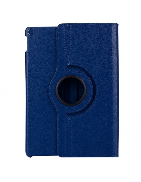 Funda soporte giratorio iPad (2019/2020) 10,2 pulgadas polipiel azul