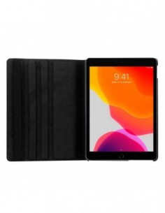 Funda soporte giratorio iPad (2019/2020) 10,2 pulgadas polipiel negra 2