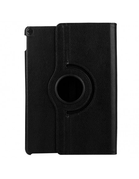 Funda soporte giratorio iPad (2019/2020) 10,2 pulgadas polipiel negra