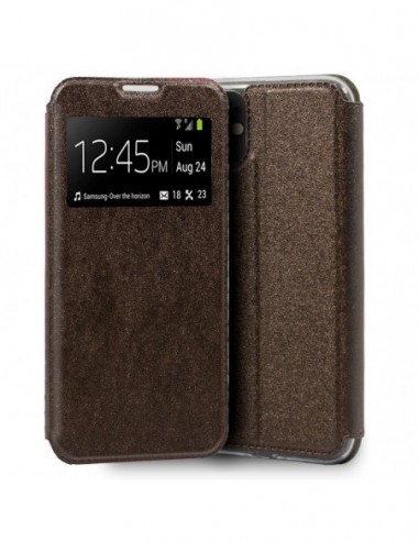 Funda libro soporte TPU iPhone 11 bronce