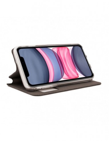 Funda libro soporte TPU iPhone 11 bronce