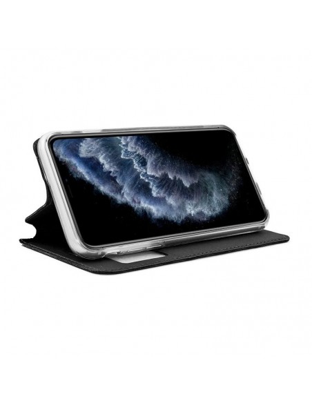 Funda libro soporte TPU iPhone 11 Pro negra