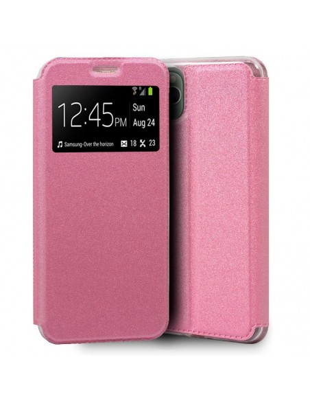 Funda libro soporte TPU iPhone 11 Pro Max rosa