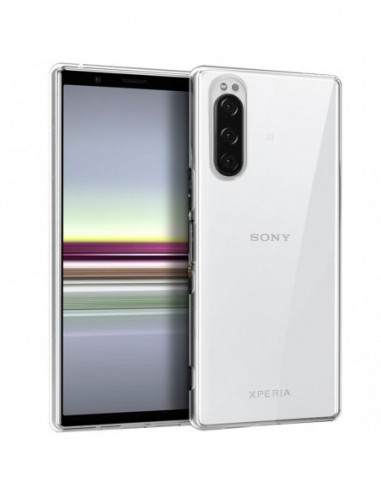 Funda gel TPU Sony Xperia 5 transparente