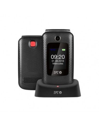 Teléfono móvil plegable senior SPC Goliath negro (Black)