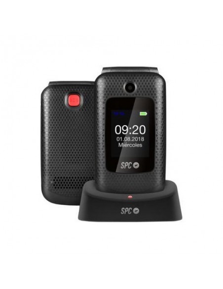 Teléfono móvil plegable senior SPC Goliath negro (Black)