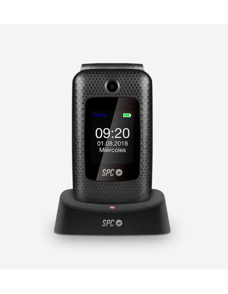 Teléfono móvil plegable senior SPC Goliath negro (Black)