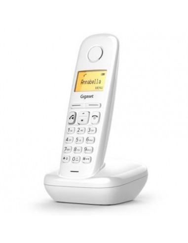 Teléfono fijo inalámbrico DECT Gigaset A270 blanco