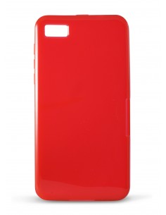 Funda gel TPU BlackBerry Z10 roja