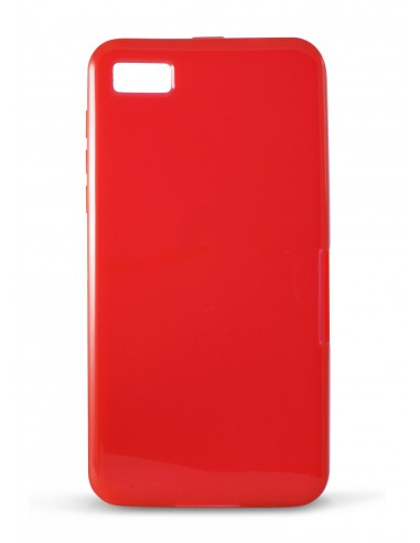 Funda gel TPU BlackBerry Z10 roja