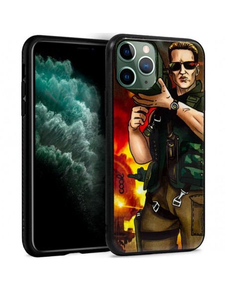 Carcasa TPU iPhone 11 Pro Max diseño Bazoka