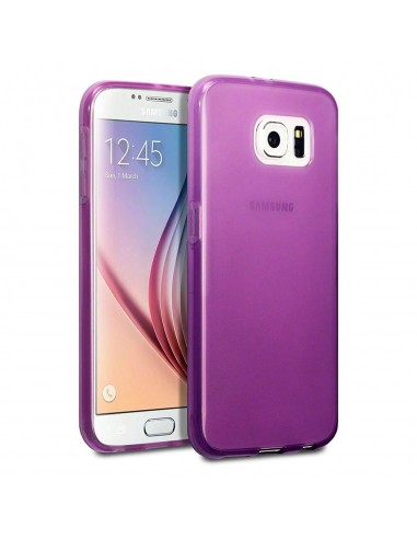 Funda gel TPU Samsung Galaxy S6 (G920) morada