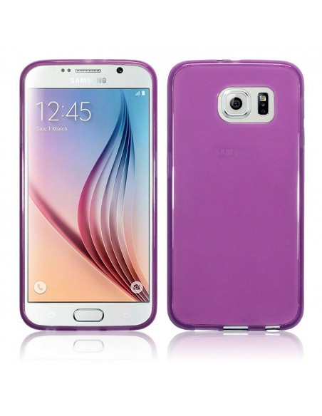 Funda gel TPU Samsung Galaxy S6 (G920) morada