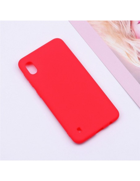 Funda gel TPU Samsung A105 Galaxy A10 roja