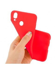 Funda gel TPU Samsung A105 Galaxy A10 roja 2