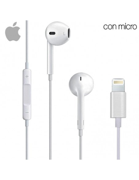 Auriculares Apple (Lightning) originales iPhone 7 / 8 / X / XS / XR / 11 (Blíster)
