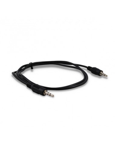 Cable auxilar audio premium doble Jack 3,5 mm (1 metro)