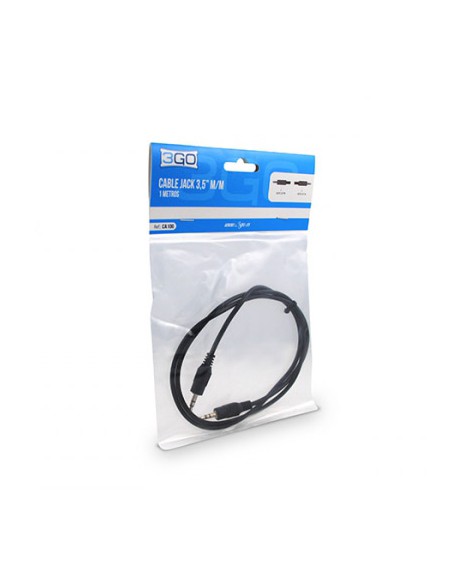 Cable auxilar audio premium doble Jack 3,5 mm (1 metro)