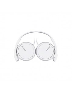 Auriculares cascos estéreo Jack 3,5 mm Sony MDR-ZX110 blancos 2