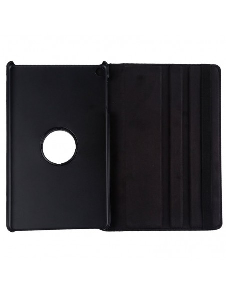 Funda soporte giratorio Samsung Galaxy Tab A 2019 10,1 pulgadas (T510-T515) polipiel negra