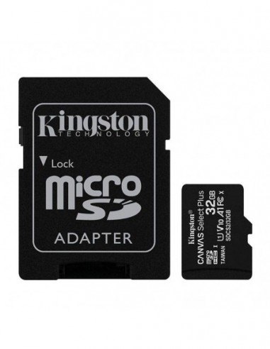 Tarjeta memoria microSD con adaptador...