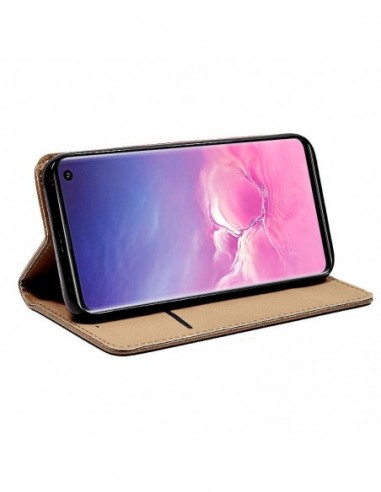 Funda libro soporte TPU Samsung G970...