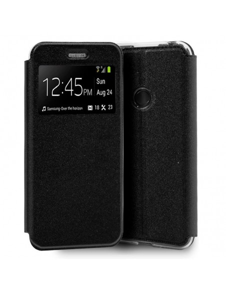 Funda libro soporte TPU Xiaomi Redmi Note 8 / Note 8 2021 negra