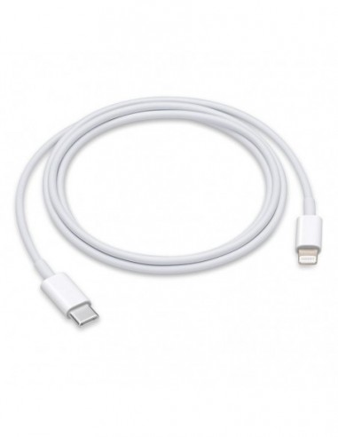 Cable original Apple USB tipo C a lightning iPhone 11/12, iPad 2019 / 2020, iPad Pro 2020 1 metro suelto (Bulk)