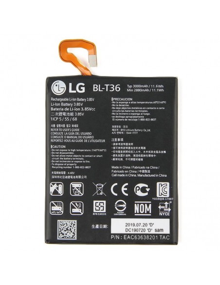 Bateria original LG K11 / K30 (BL-T36) suelta (Bulk)