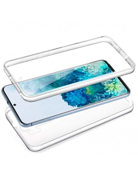 Funda gel TPU 3D Samsung G985 Galaxy S20 Plus transparente (Frontal + trasera)